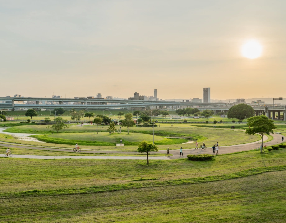 新北大都會公園首排景觀