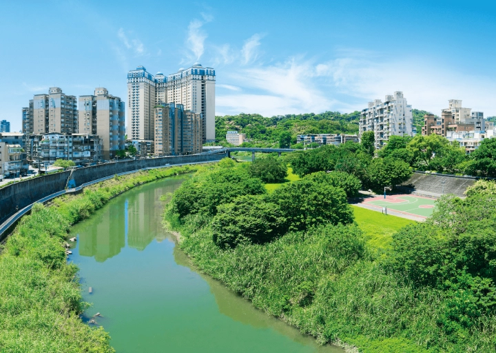 國揚光河，千坪基地壯闊開發，景美溪首排無敵水岸景觀