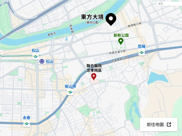 東方大境 地圖